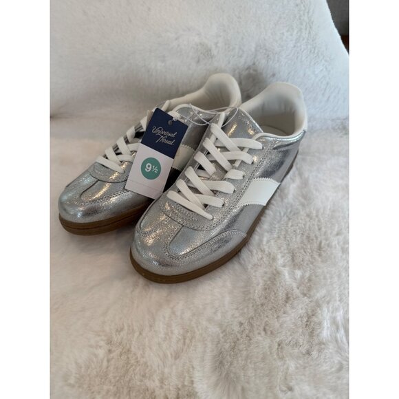 UNIVERSAL THREAD size 9.5 Spencer Fashion Sneakers Memory Foam Silver - Picture 3 of 8
